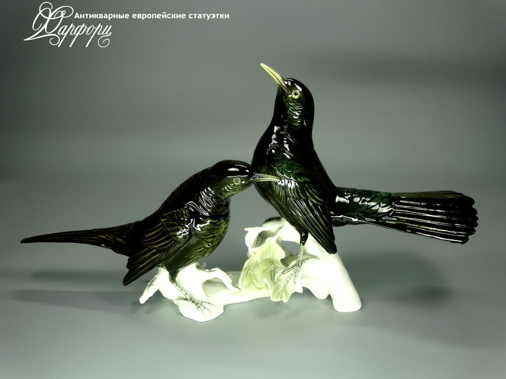 Купить фарфоровую статуэтку KARL ENS Пара дроздов